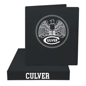 1" Vinyl 3 Ring Binder -Black