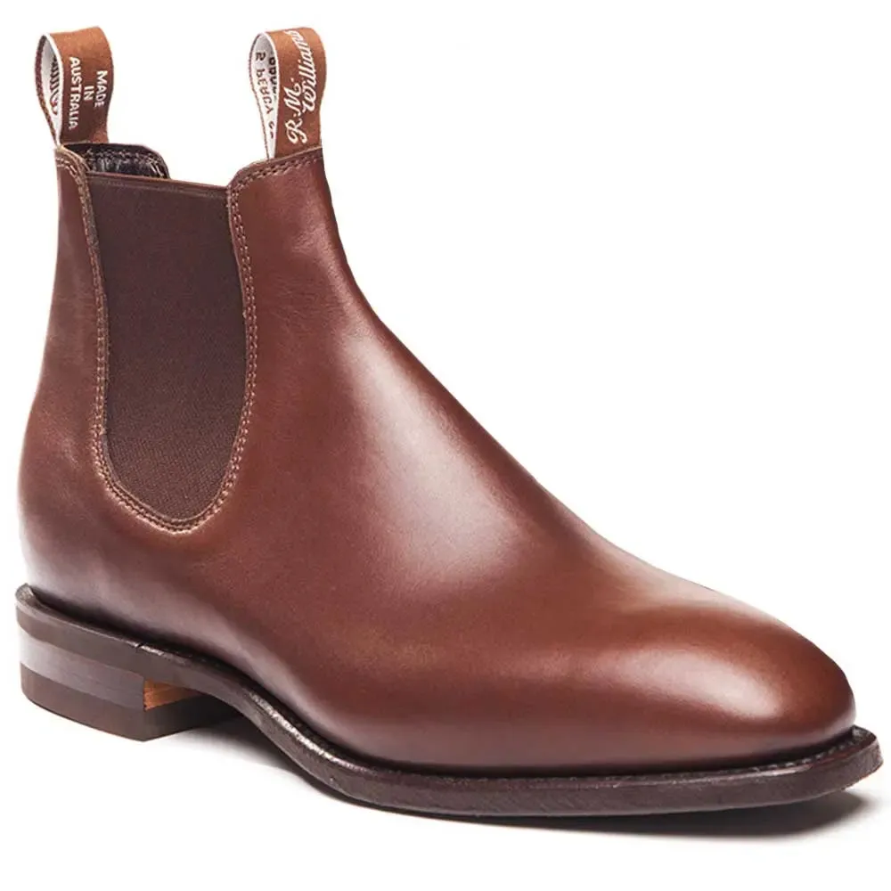 30% OFF RM WILLIAMS Comfort Craftsman Boots - Men's - Dark Tan - Size: UK 7.5