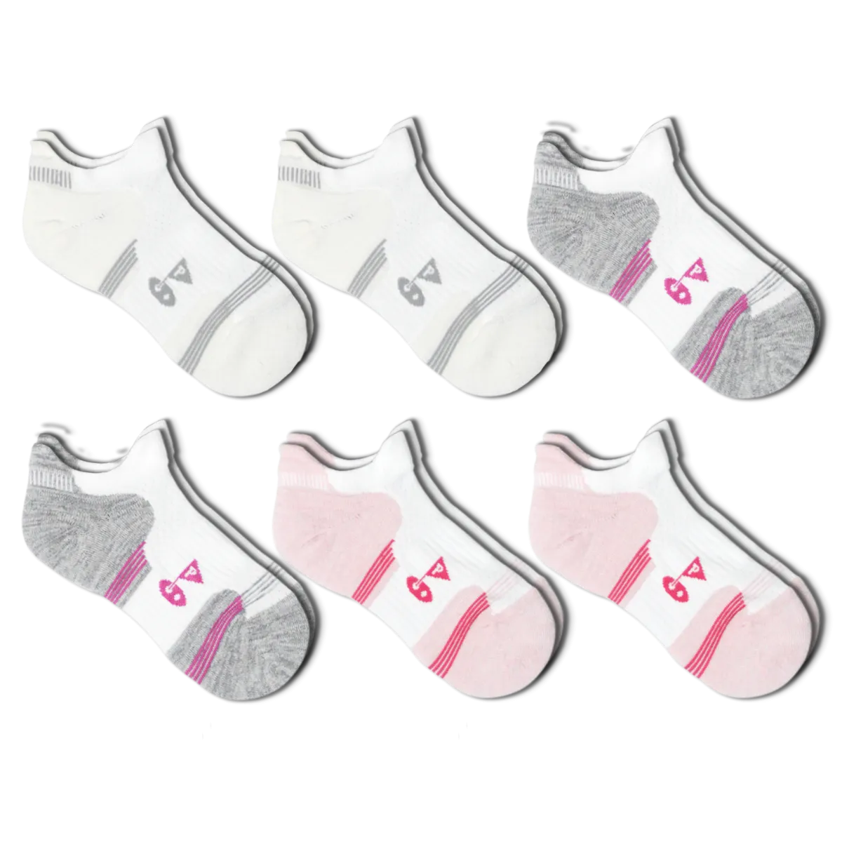 6 Pack - Women's Golf Socks