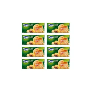 8x Yoga Optimum Brik Pesca Pfirsich Fruchtsaft 3x200ml