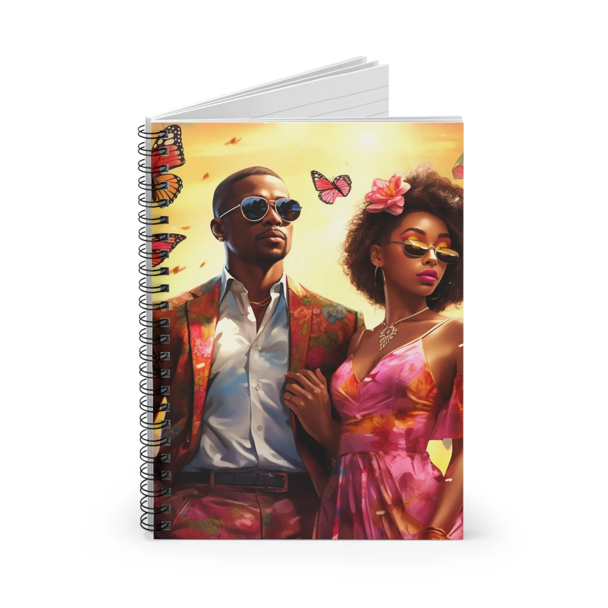 Adventurous Affection: The Travel Couple's Linear Journey Journal
