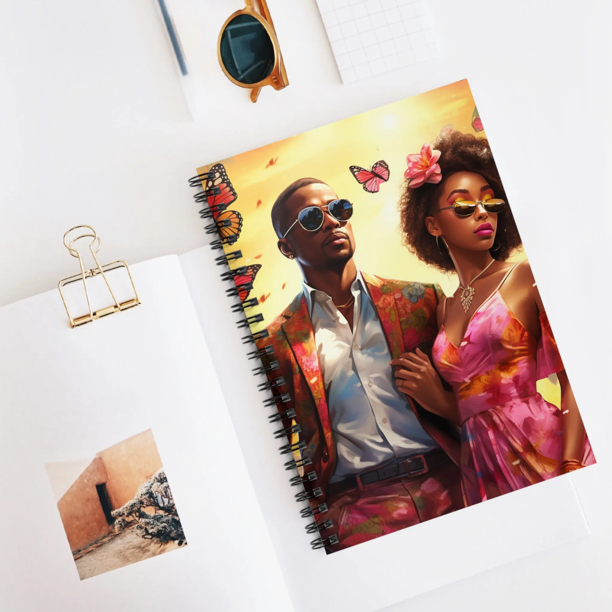 Adventurous Affection: The Travel Couple's Linear Journey Journal