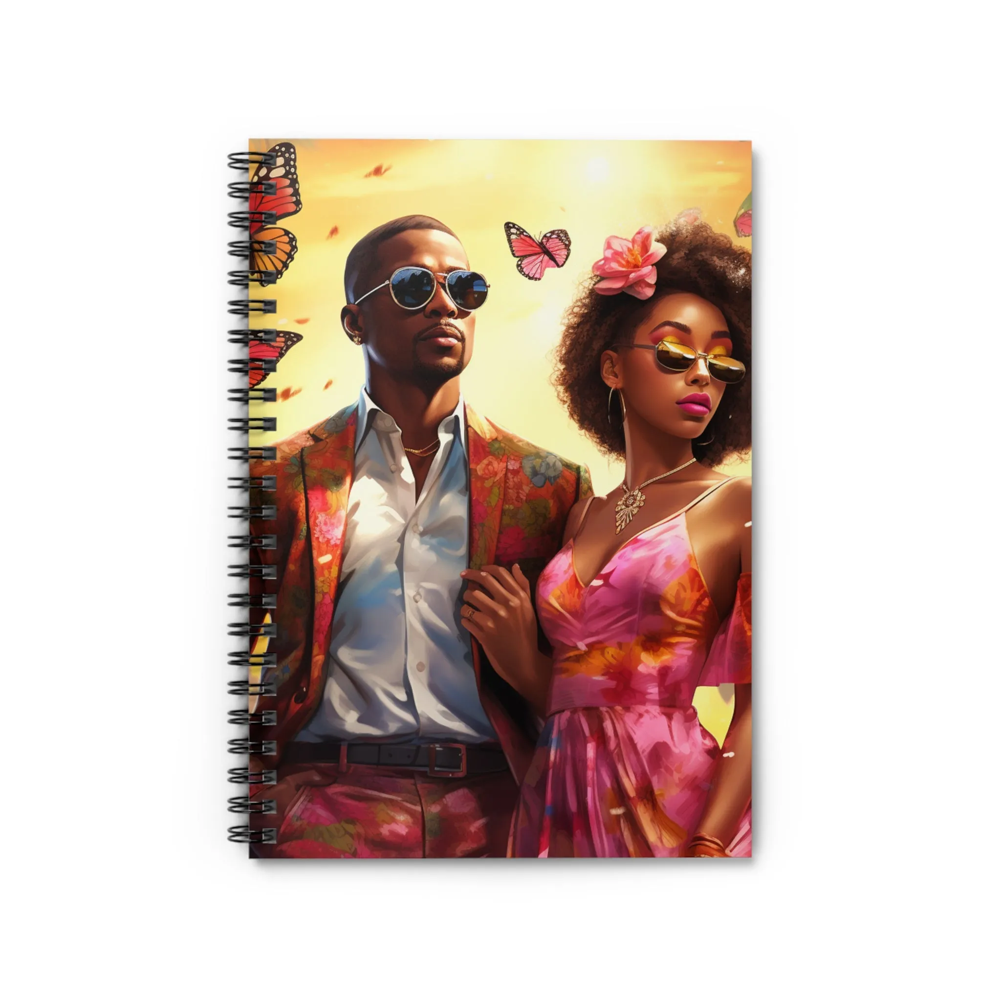 Adventurous Affection: The Travel Couple's Linear Journey Journal