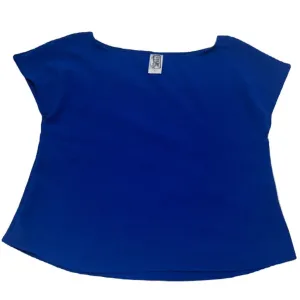 Airflow Cap Sleeve Top- Royal Blue..