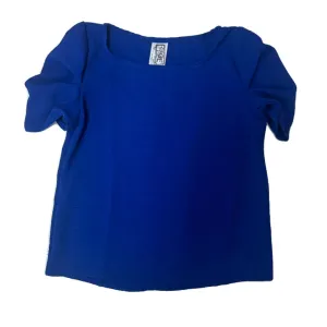 Airflow Puff Sleeve Top- Royal Blue..