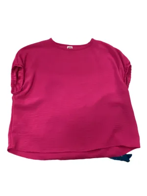 Airflow Short Sleeve Top- Hot Pink