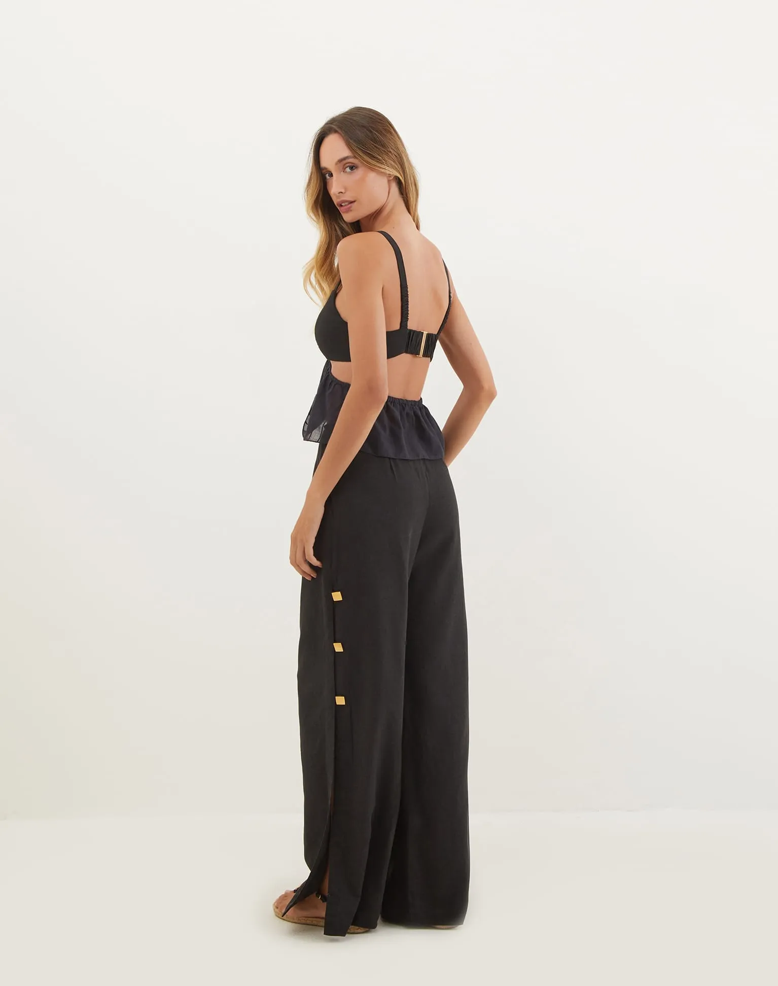 Alice Halter Top - Black
