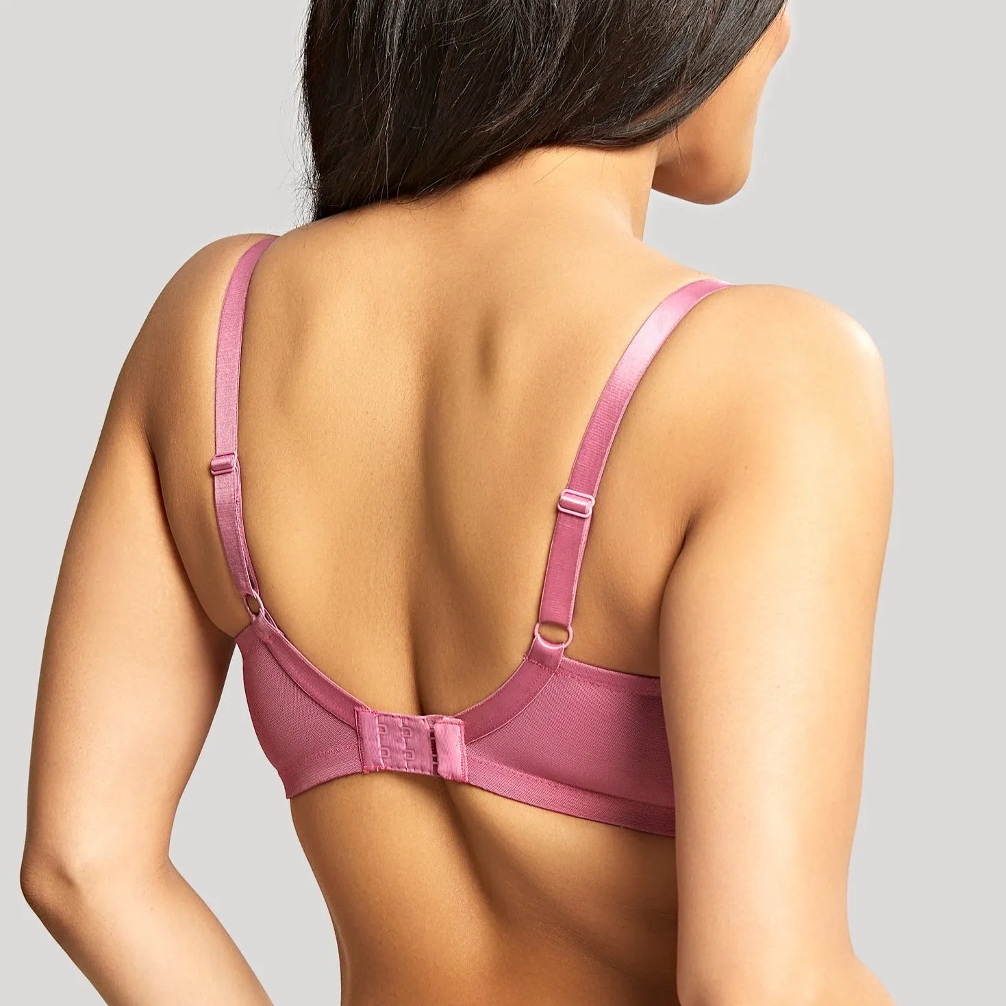 Ana Plunge Bra In Berry Pink - Panache