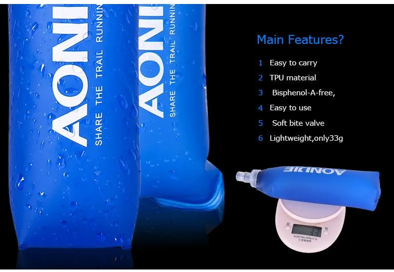 AONIJIE Hydration Soft Flask 250ML & 500ML