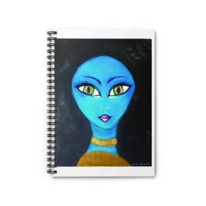 Arcturian Spiral Notebook - Ruled Line