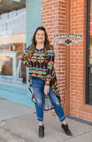 Aztec serape HI LOW TOP