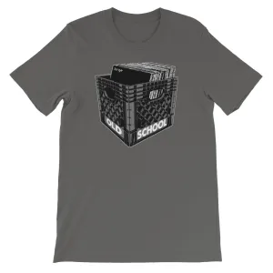 Back to Old School Large Music Unisex T-Shirt (Short-Sleeve)