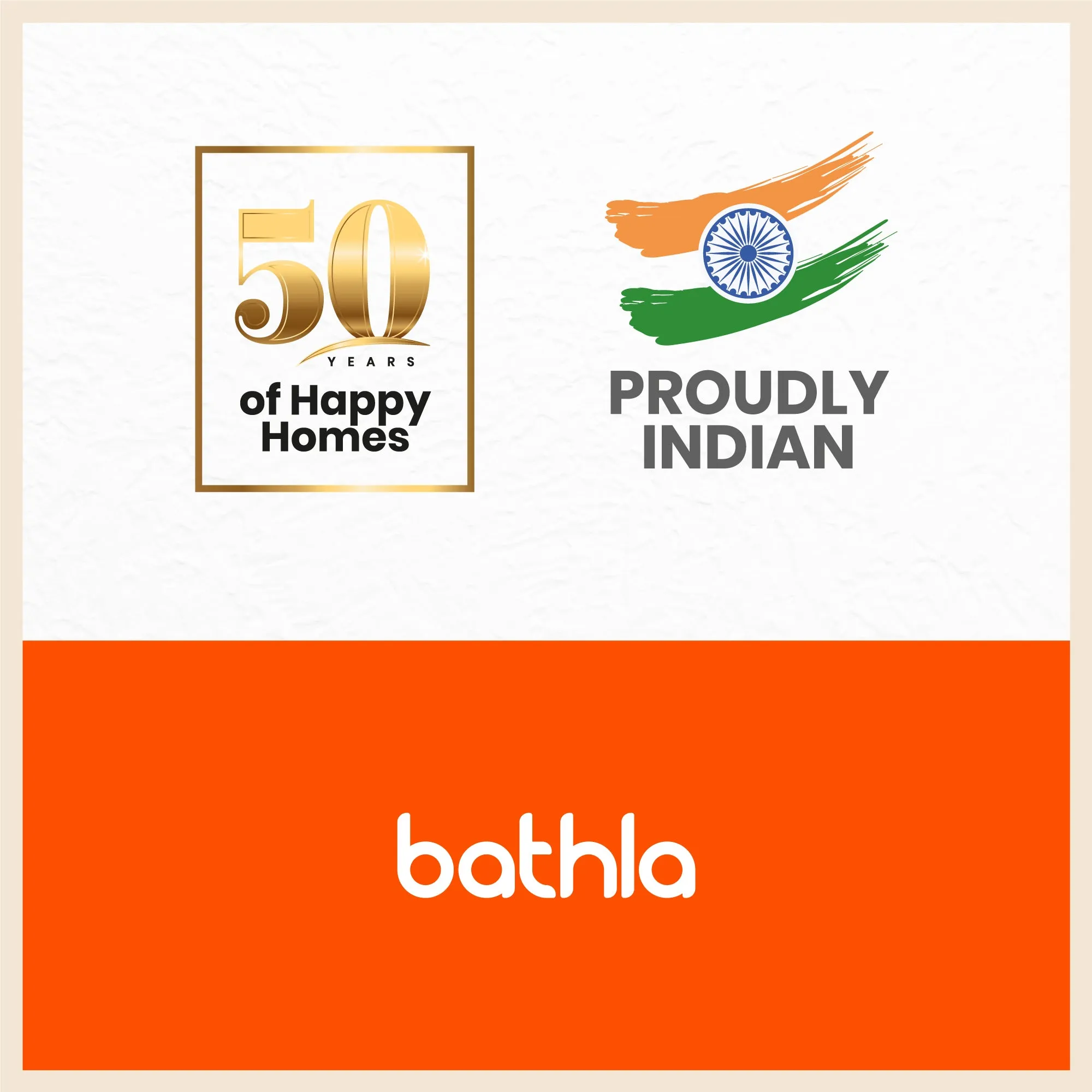 Bathla Mobidry Terra 2 Level Steel Modular Cloth Drying Stand For Home (Orange - Medium) Made in India