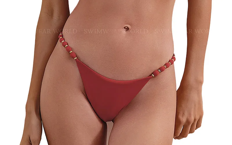 Beads Parallel Tri-Beads Bikini ::RET