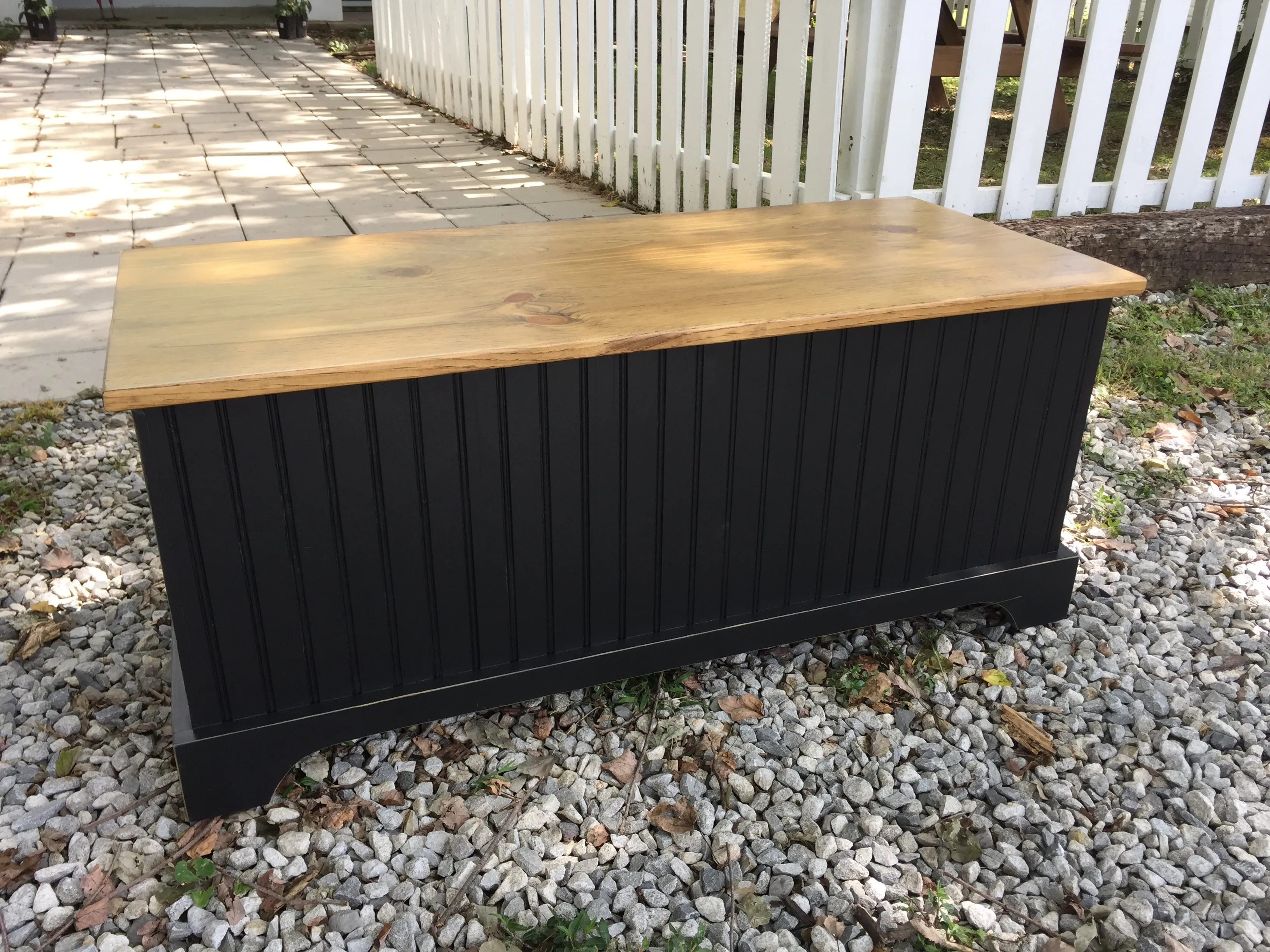 Bench with Storage
