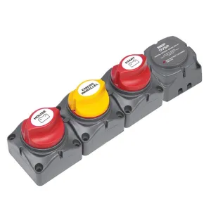 BEP Battery Distribution Cluster Management System 3 Gang with DVSR - 125A