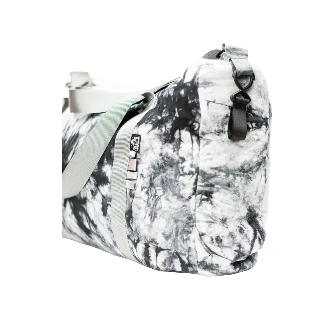 Black Tie Dye Duffle Bag