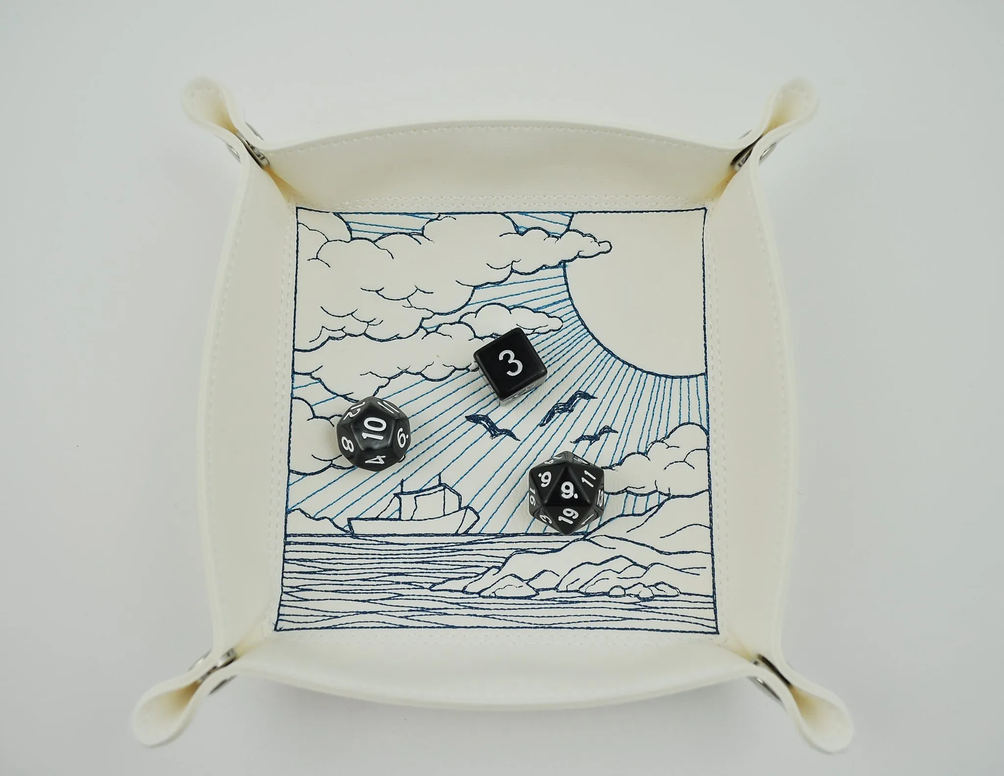 Boating and Nature dice tray