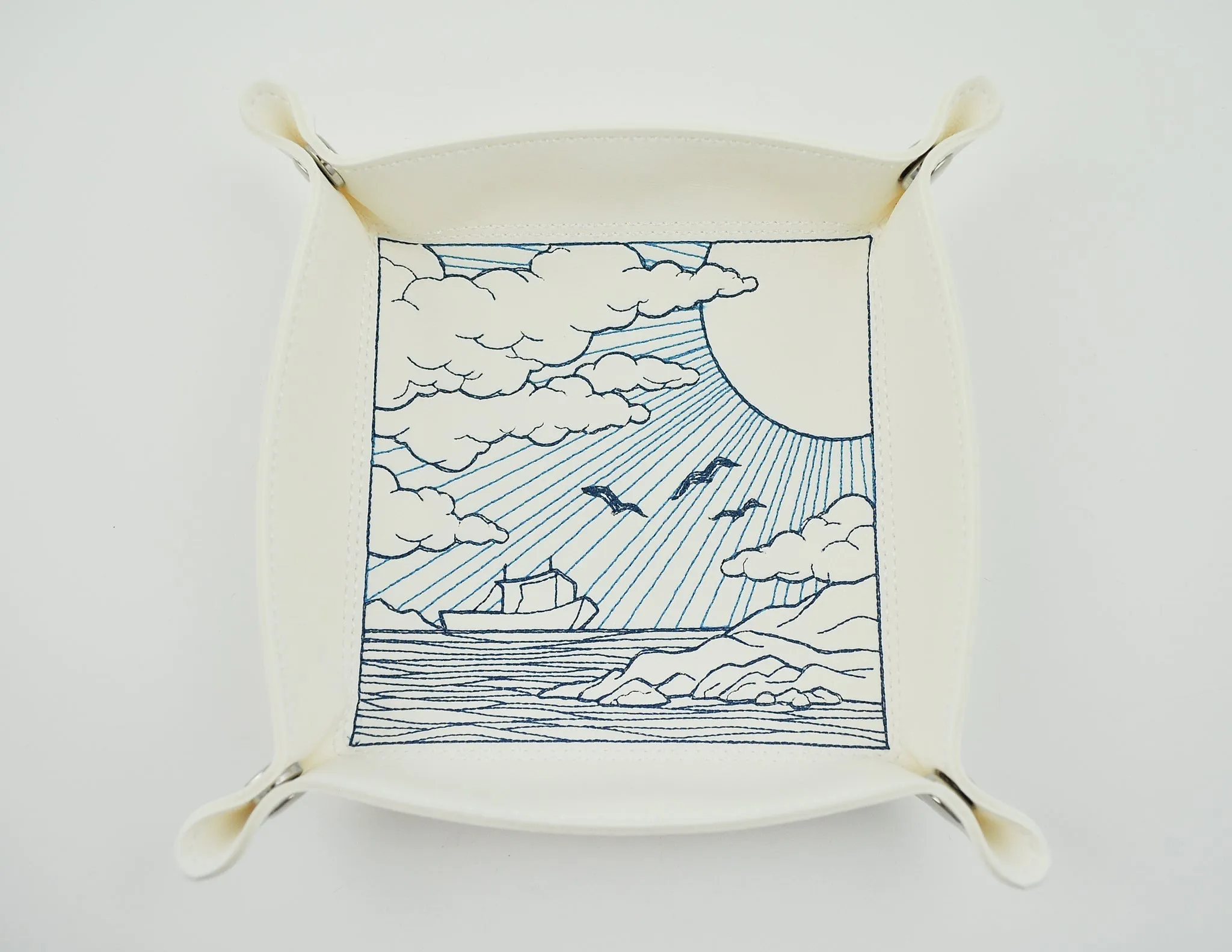 Boating and Nature dice tray