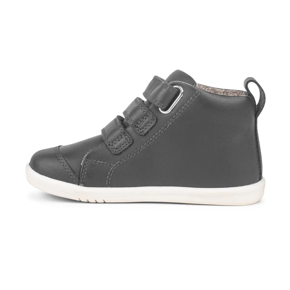 Bobux I Walk Hi Court Switch Smoke Trainers