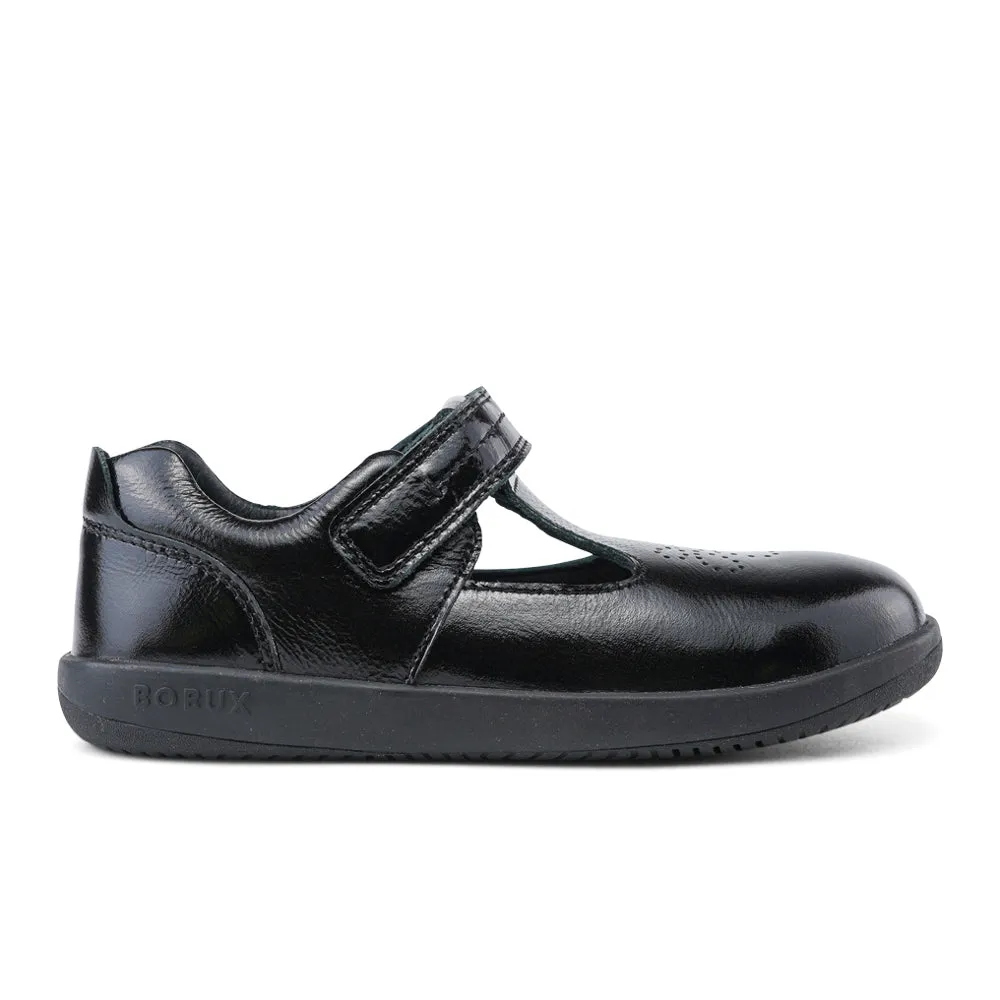 Bobux KP Brave Patent Black T Bar