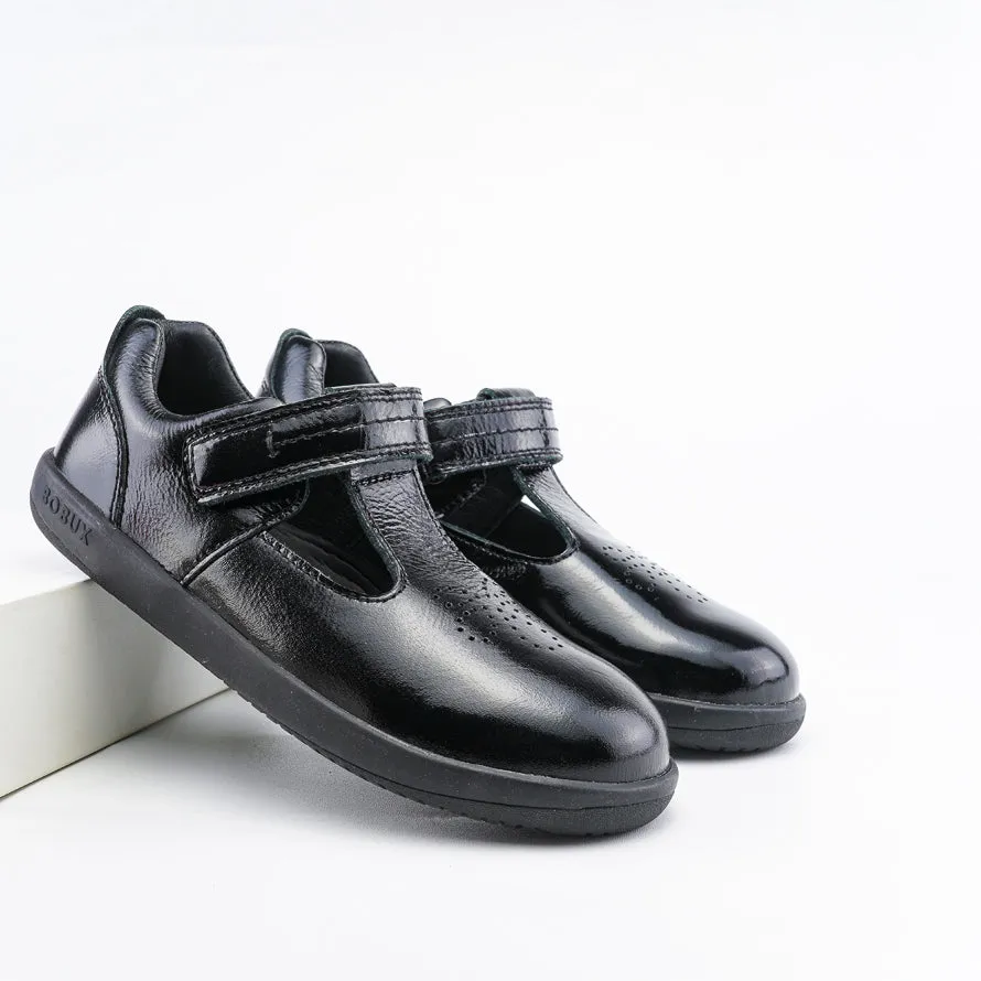 Bobux KP Brave Patent Black T Bar