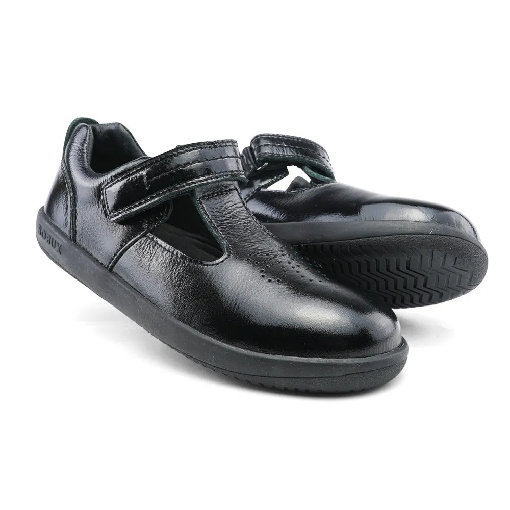 Bobux KP Brave Patent Black T Bar