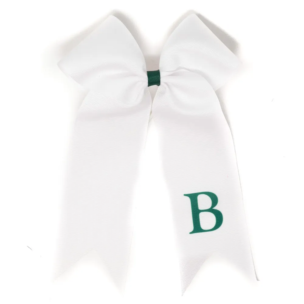 Bright School 2.25" Spirit Bow - White
