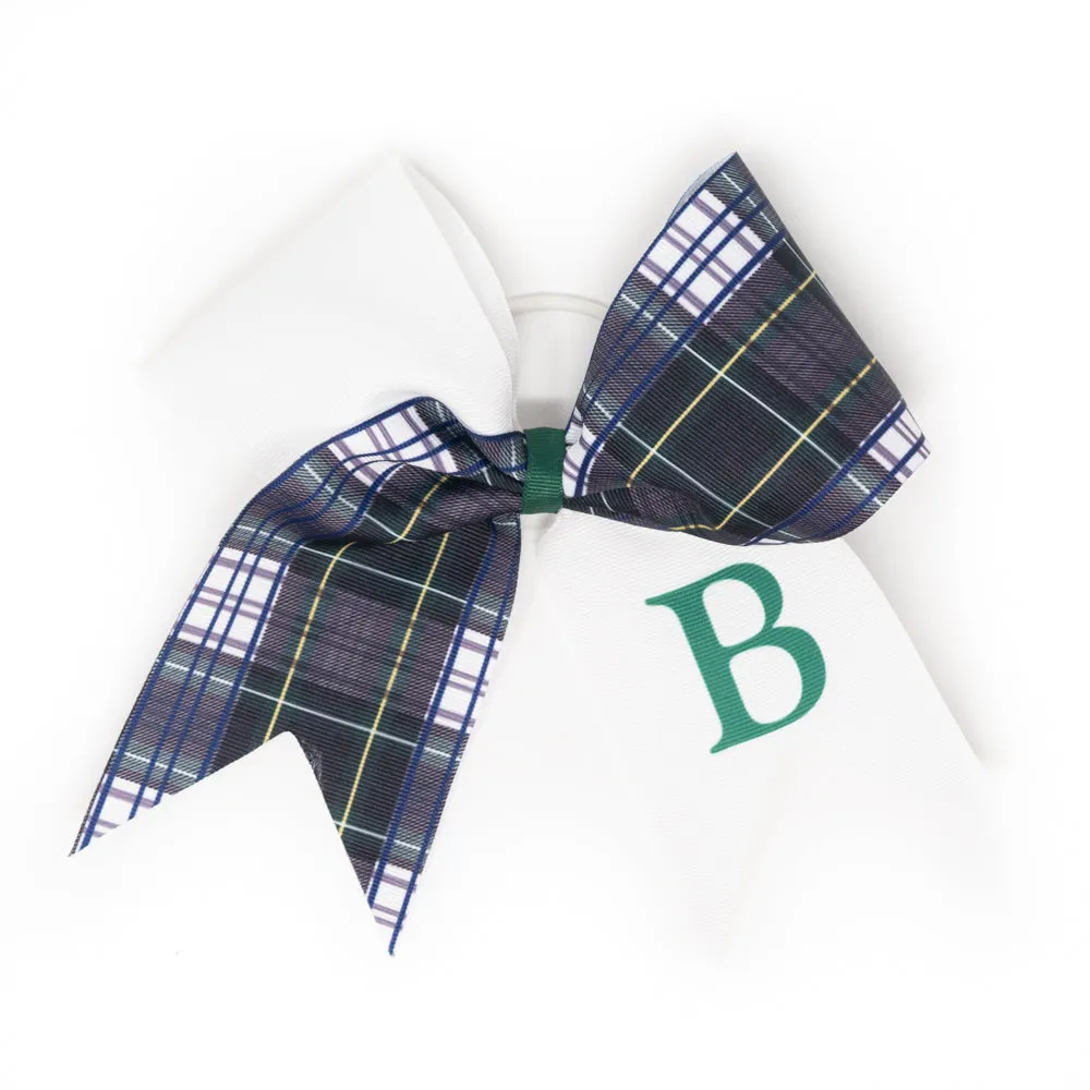 Bright School Printed Cheer Bow
