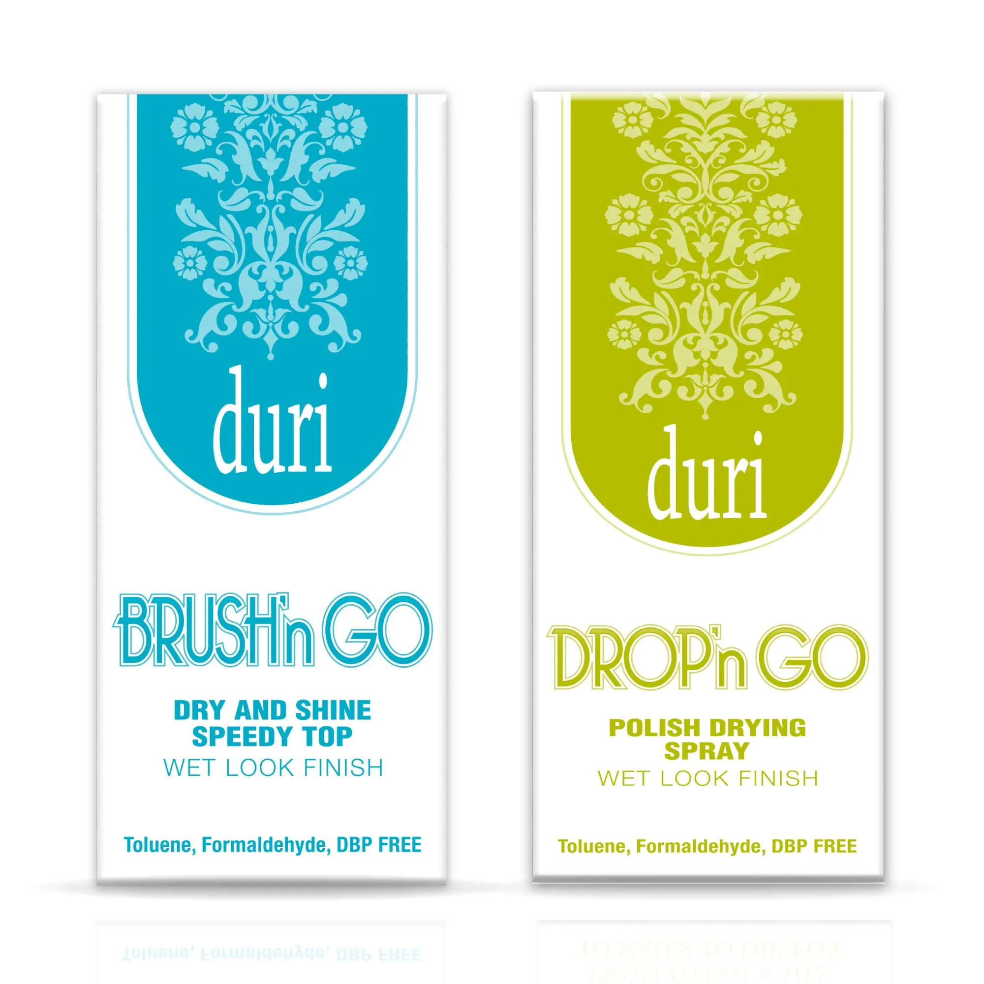 Brush’n GO Dry & Shine Speedy Top Coat   Drop'n Go Polish Drying Drops, 0.61 fl.oz. each