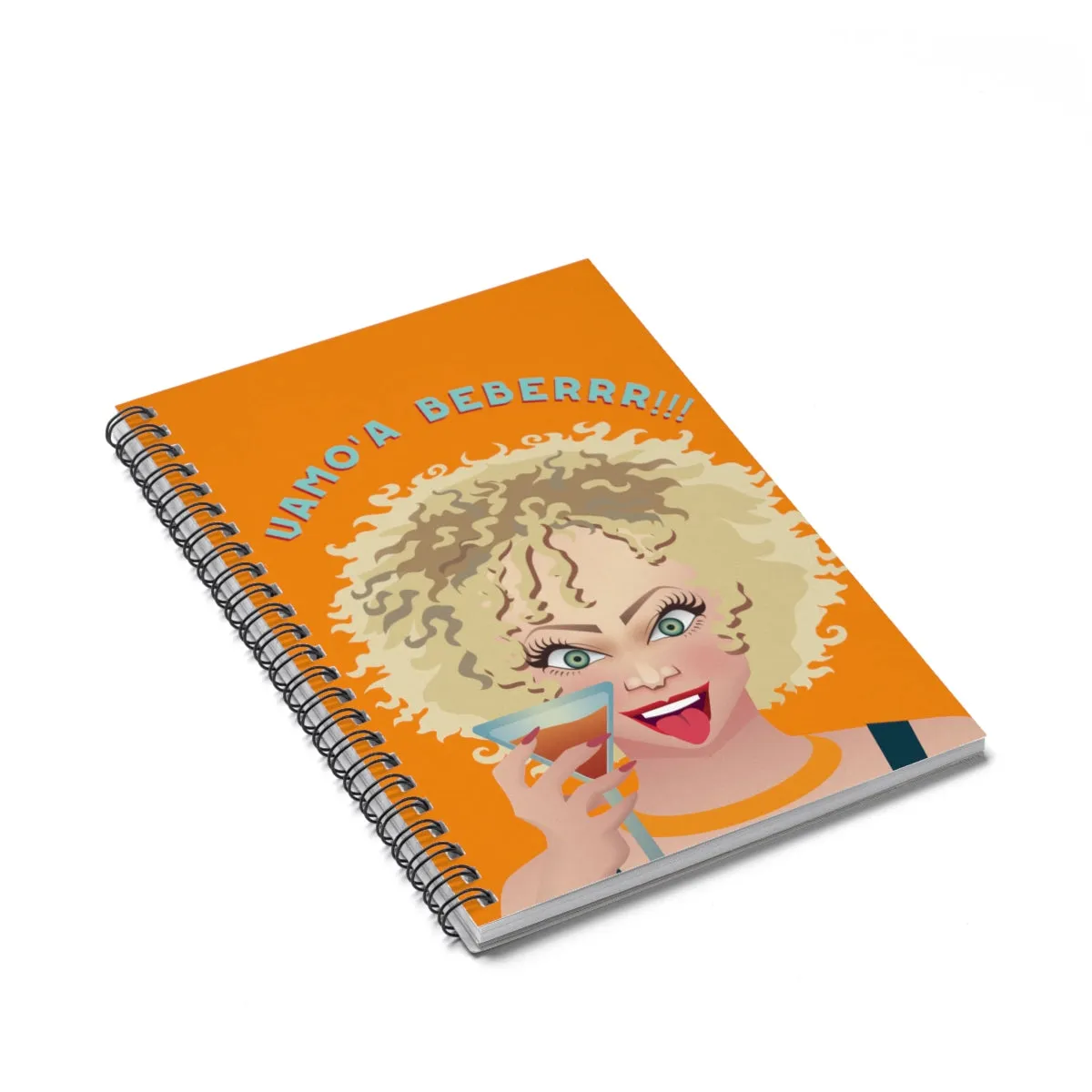 BURBUMOJI SPIRAL NOTEBOOK RULED A BEBER