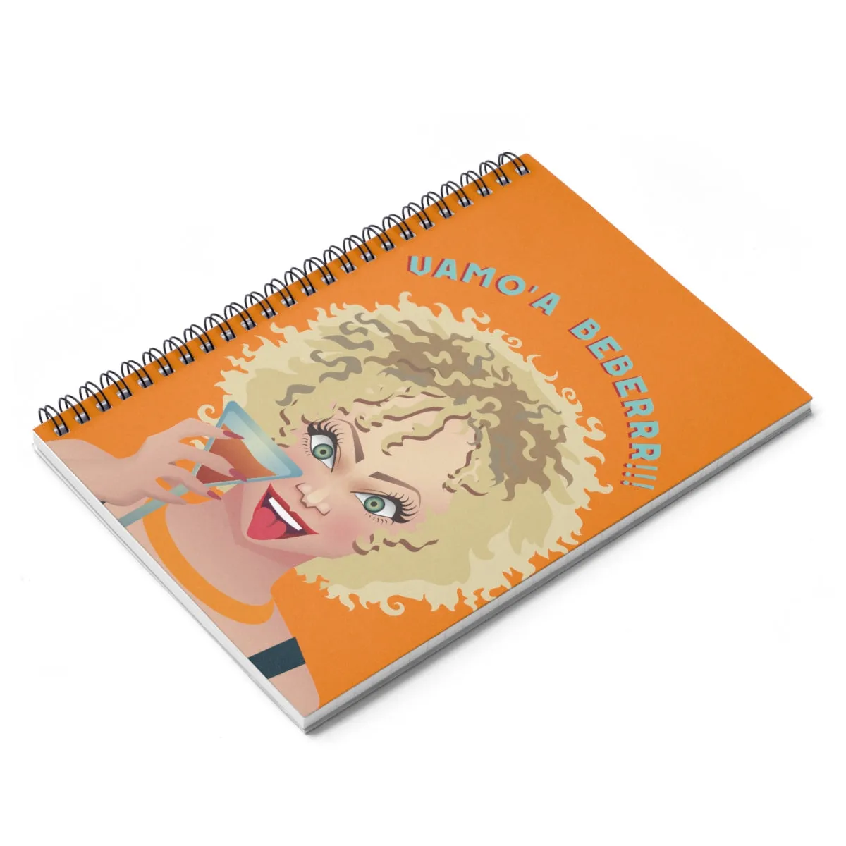 BURBUMOJI SPIRAL NOTEBOOK RULED A BEBER