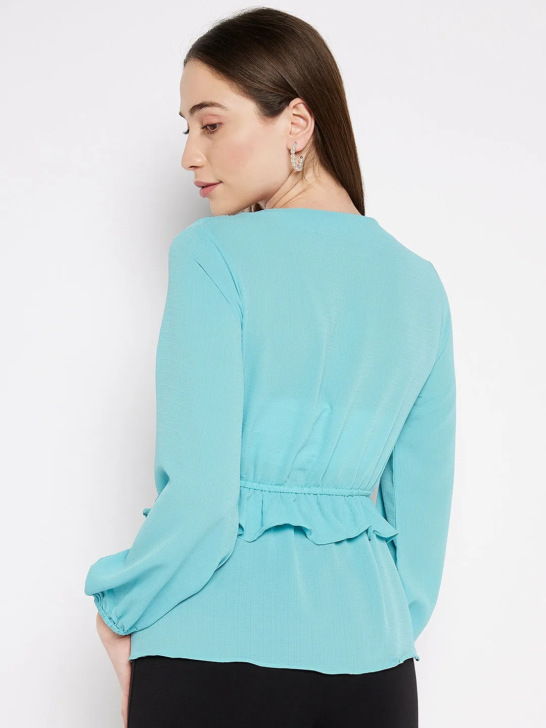 Camla Barcelona Blue Women Top
