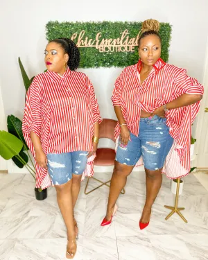 Candy Apple High-Low Top