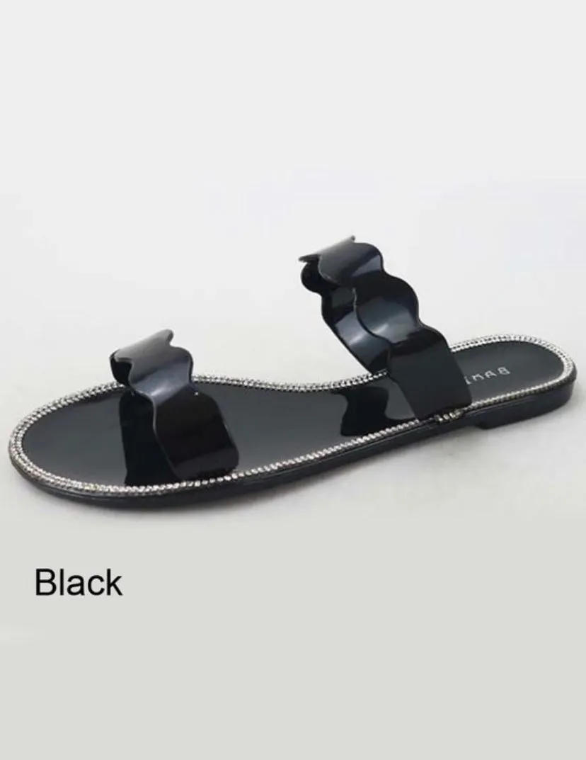 Cinderella Slippers Black