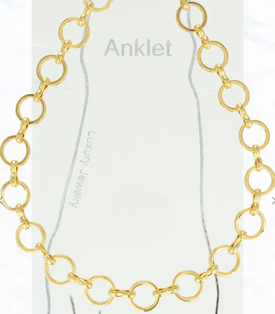 Circle Link Anklet