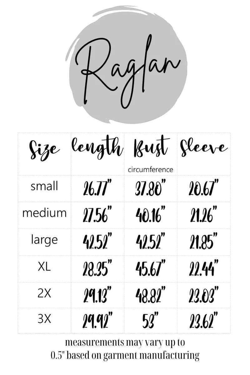 Colorful Boo Rainbow Rush 3/4 Sleeve Raglan Tee