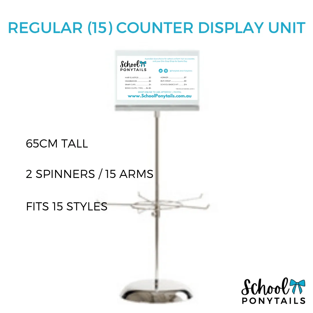 Counter Display Unit: Regular (15)