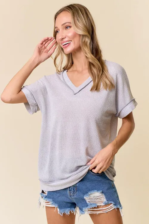 Cozy Canvas Top-2 Colors Available