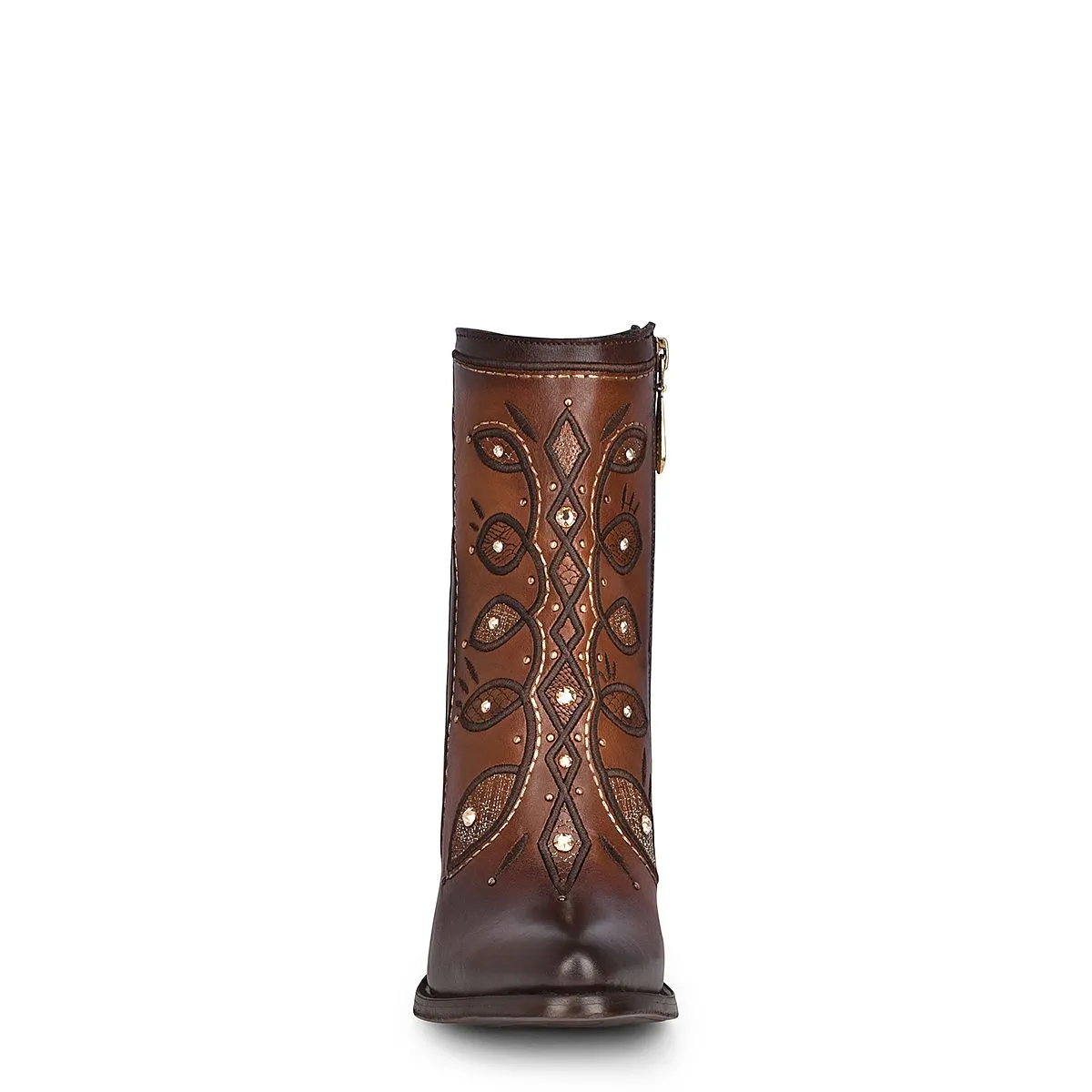 Cuadra Embroidery and Crystals Ankle Boot 3F89RS