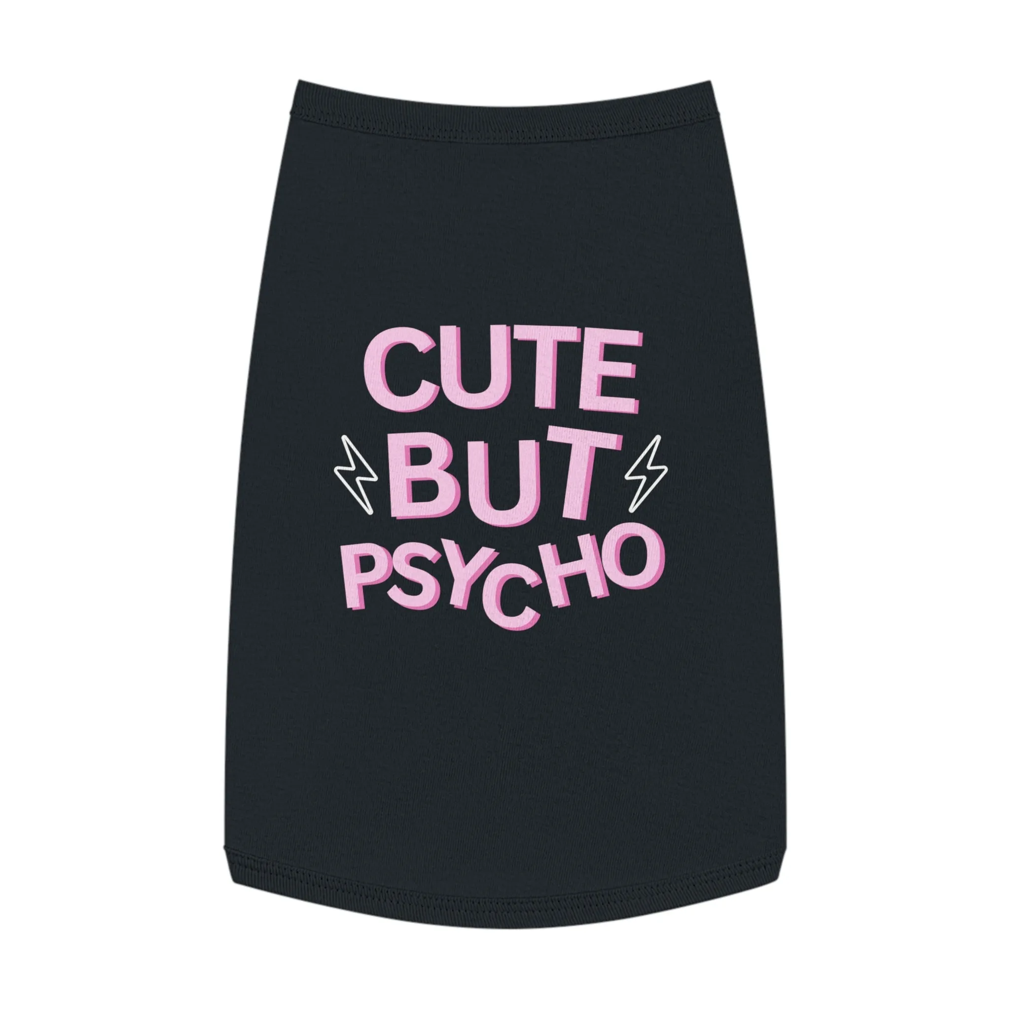 'Cute But Psycho' Pet Tank Top