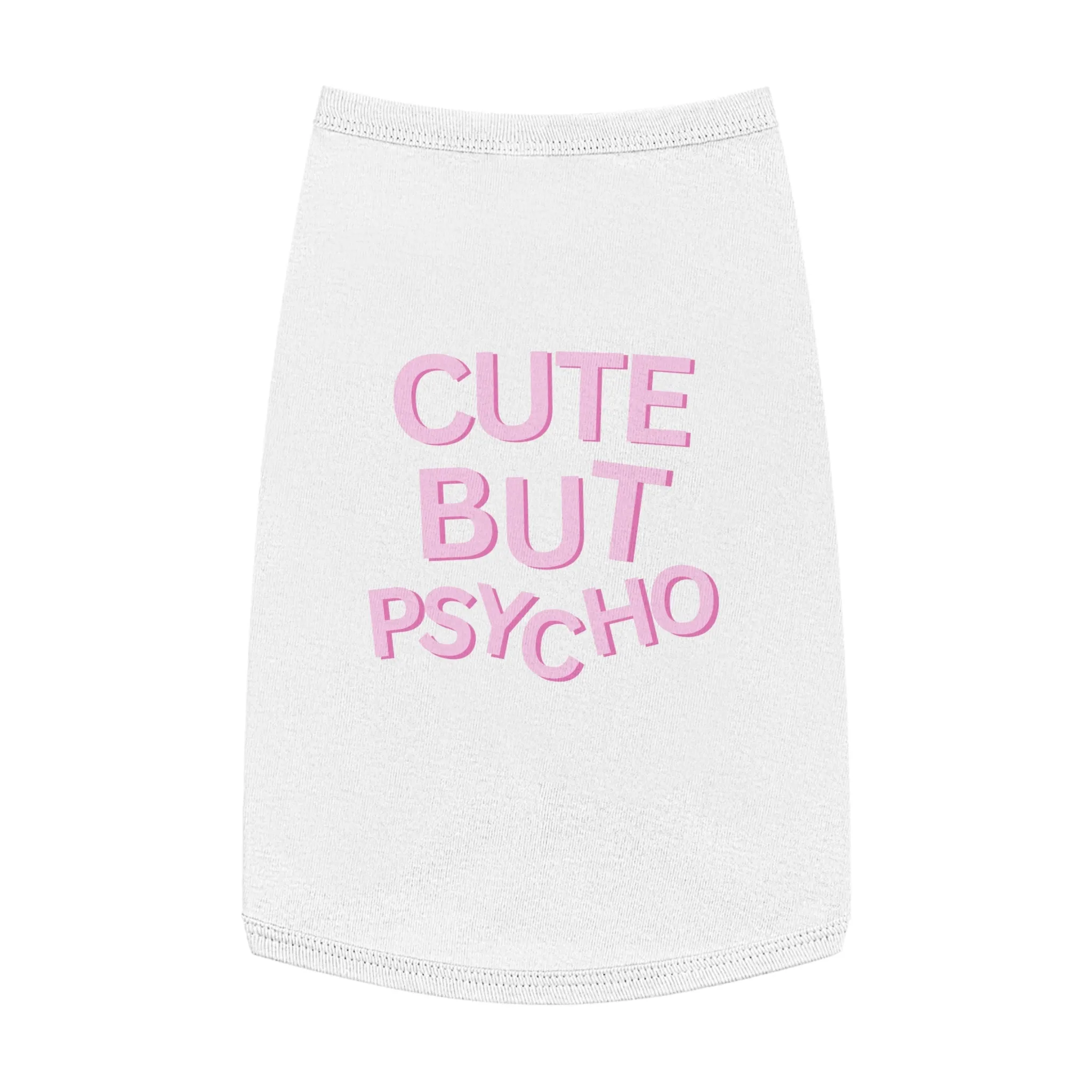 'Cute But Psycho' Pet Tank Top