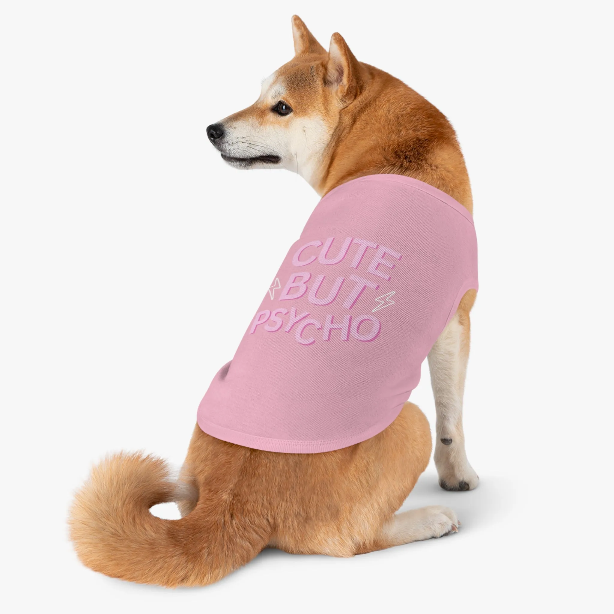 'Cute But Psycho' Pet Tank Top