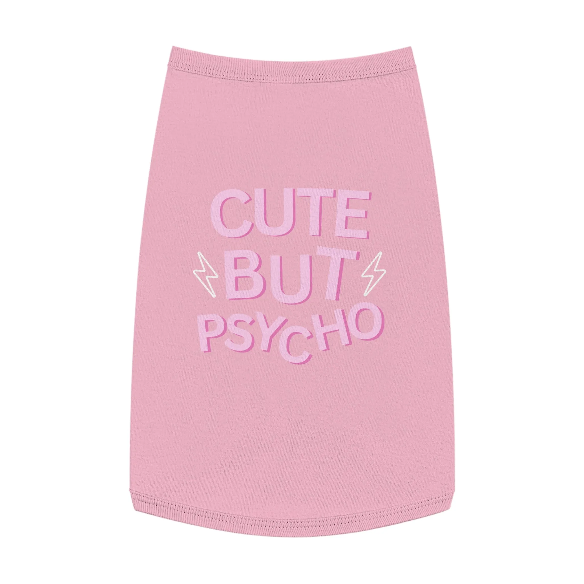'Cute But Psycho' Pet Tank Top