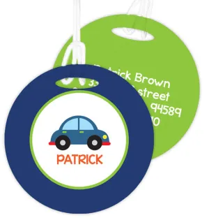 Cute Little Car Personalized Bag Tag