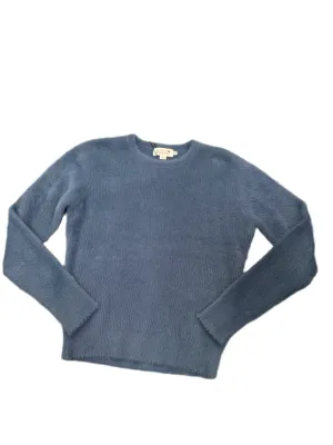 Denim Blue Knitted Sweater..