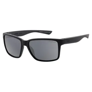 Dirty Dog Yolo Grey Polarised Sunglasses - Satin Black