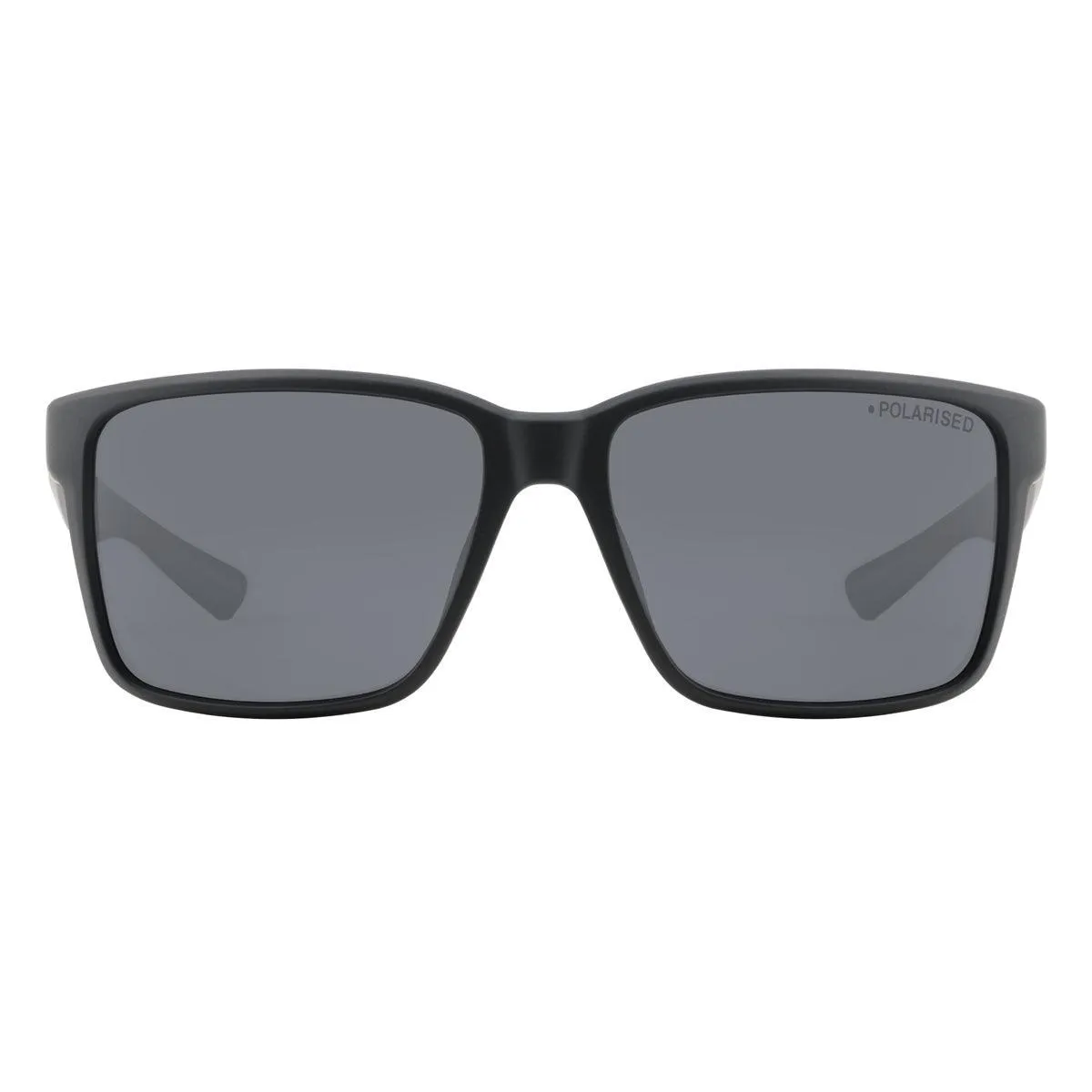 Dirty Dog Yolo Grey Polarised Sunglasses - Satin Black