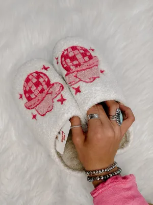 Disco Cowgirl Slippers