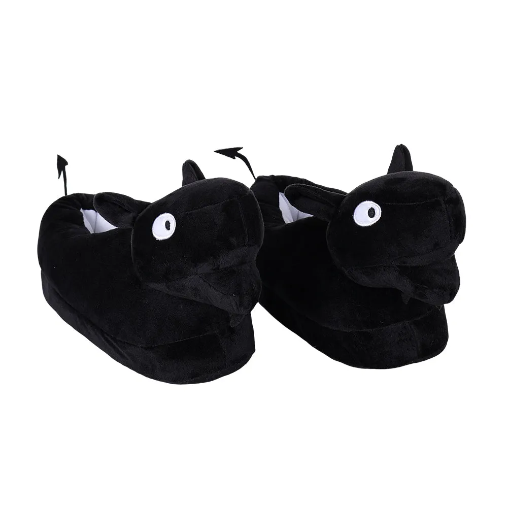 Disenchantment Demon Luci Cosplay Original Plush Slippers Shoes Accessory Prop